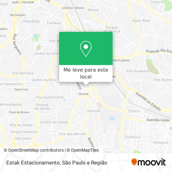 Estak Estacionamento mapa