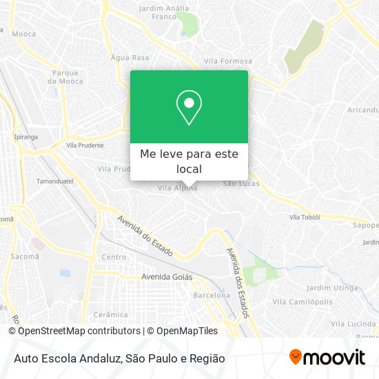 Auto Escola Andaluz mapa