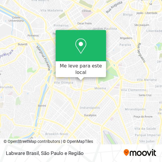 Labware Brasil mapa