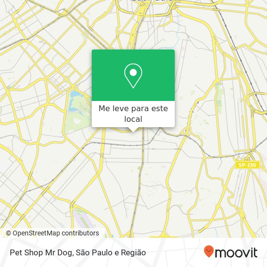 Pet Shop Mr Dog mapa