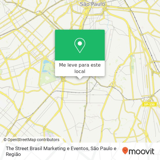 The Street Brasil Marketing e Eventos mapa