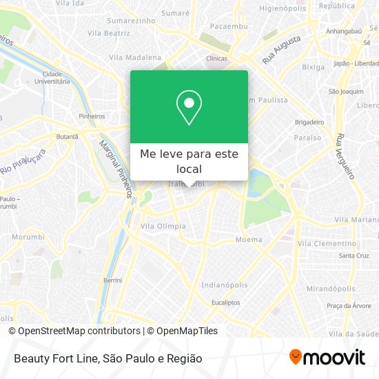 Beauty Fort Line mapa