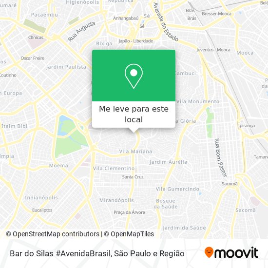 Bar do Silas #AvenidaBrasil mapa