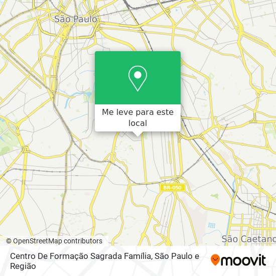 Centro De Formação Sagrada Família mapa