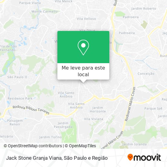 Jack Stone Granja Viana mapa