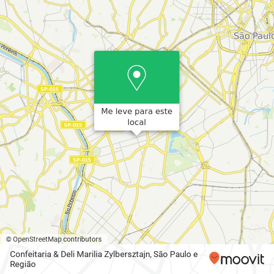 Confeitaria & Deli Marilia Zylbersztajn mapa