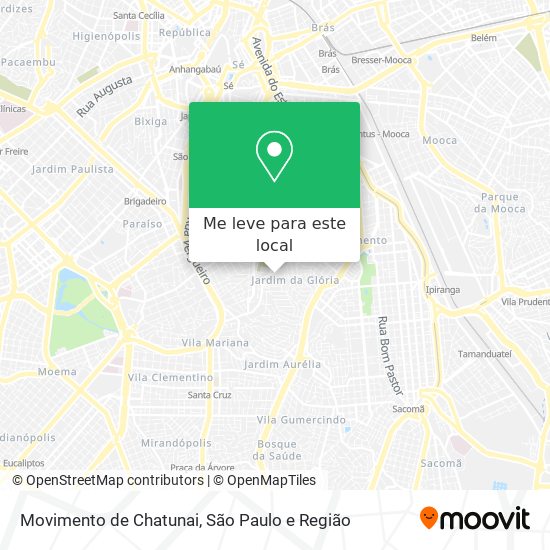 Movimento de Chatunai mapa