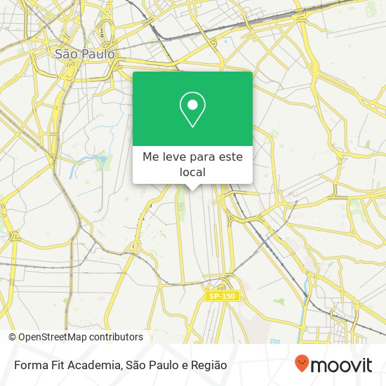 Forma Fit Academia mapa