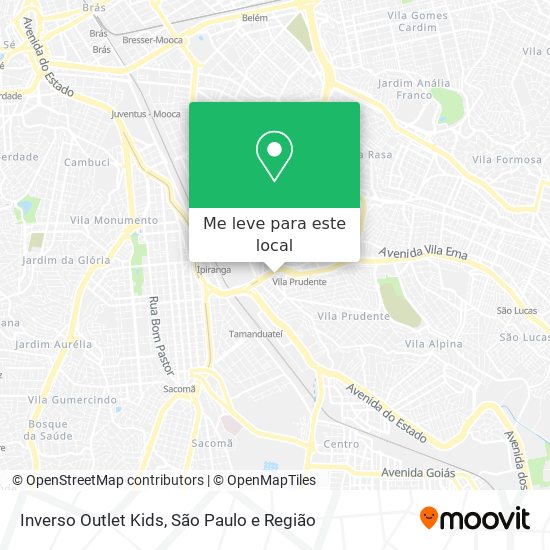 Inverso Outlet Kids mapa