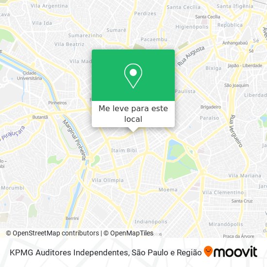 KPMG Auditores Independentes mapa