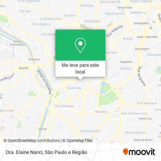 Dra. Elaine Nanci mapa