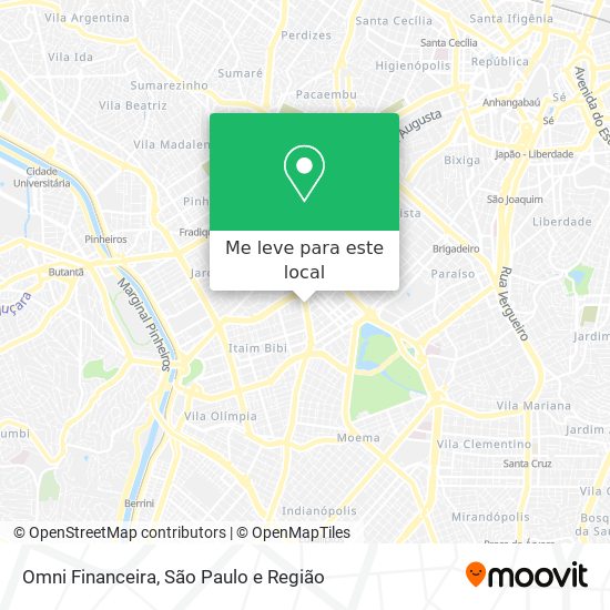 Omni Financeira mapa