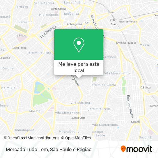 Mercado Tudo Tem mapa