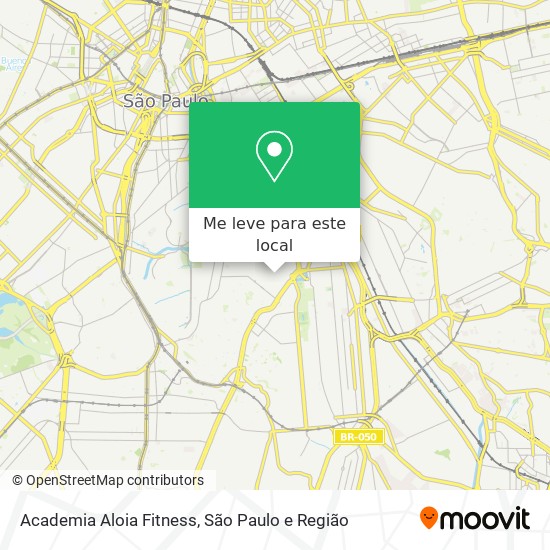 Academia Aloia Fitness mapa