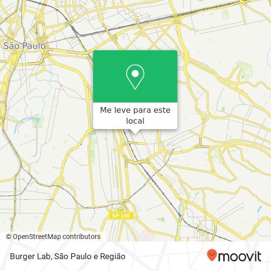 Burger Lab mapa
