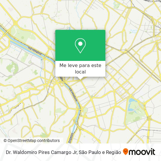 Dr. Waldomiro Pires Camargo Jr mapa