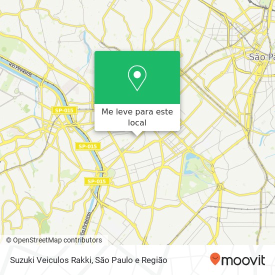 Suzuki Veiculos Rakki mapa