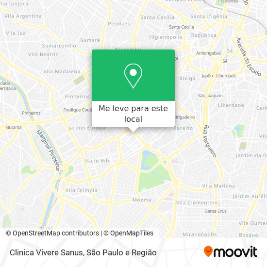 Clinica Vivere Sanus mapa