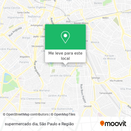 supermercado dia mapa