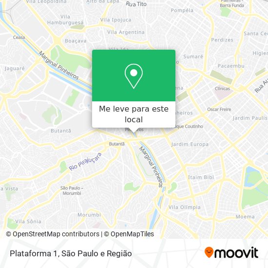 Plataforma 1 mapa