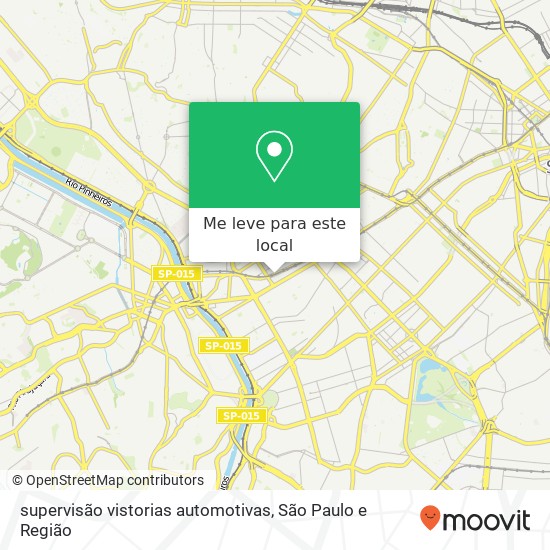 supervisão vistorias automotivas mapa