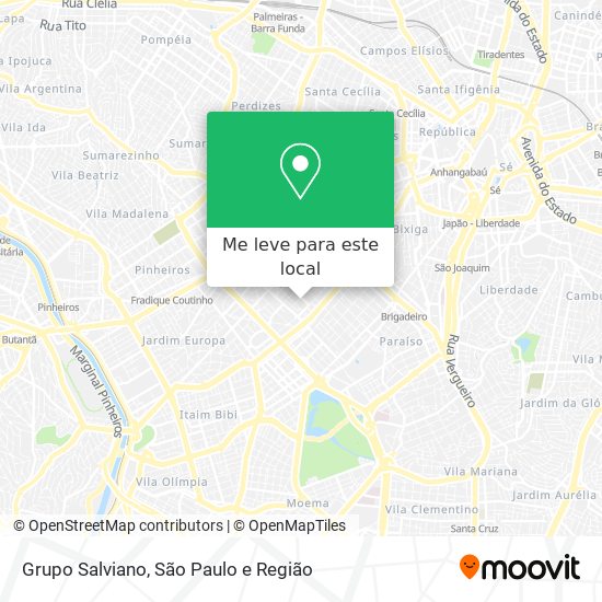 Grupo Salviano mapa