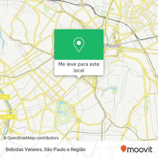 Bebidas Venews mapa