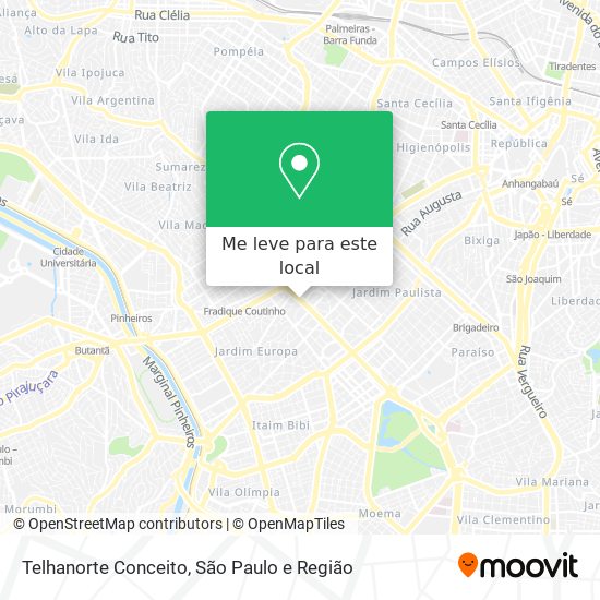 Telhanorte Conceito mapa