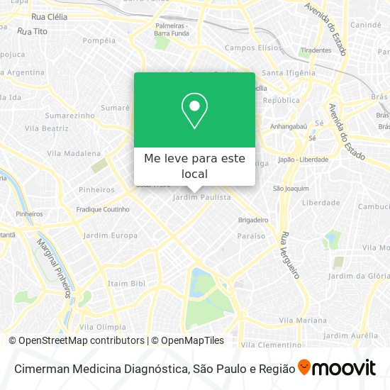 Cimerman Medicina Diagnóstica mapa