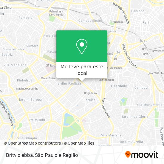 Britvic ebba mapa