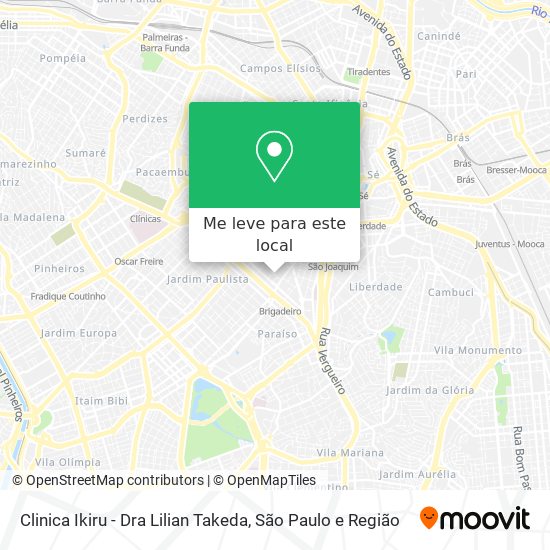 Clinica Ikiru - Dra Lilian Takeda mapa
