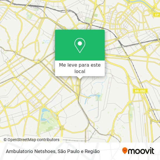 Ambulatorio Netshoes mapa