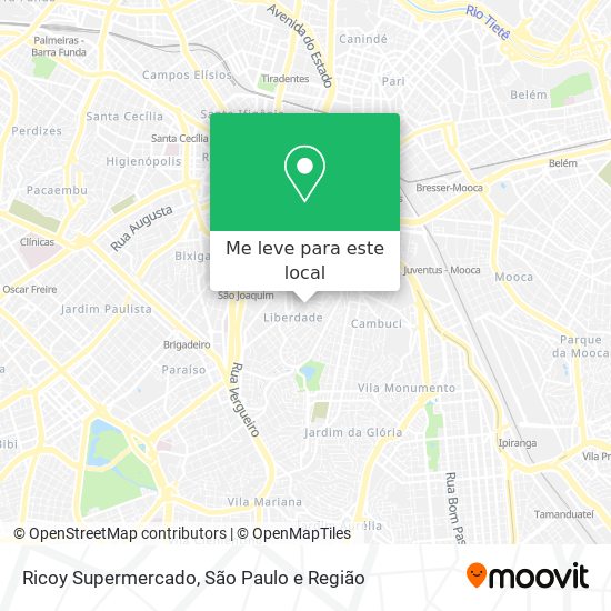 Ricoy Supermercado mapa