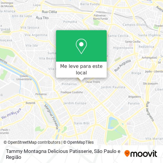 Tammy Montagna Delicious Patisserie mapa