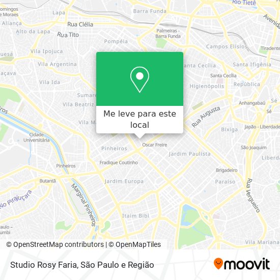 Studio Rosy Faria mapa