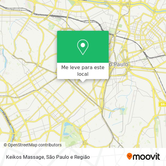 Keikos Massage mapa