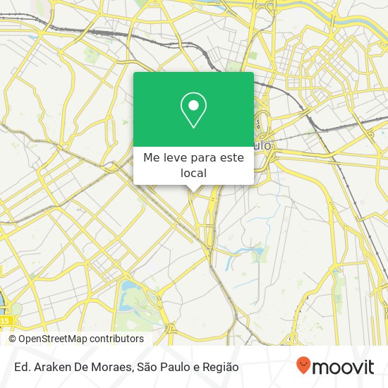 Ed. Araken De Moraes mapa