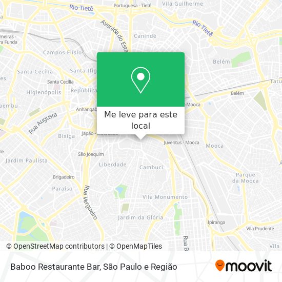 Baboo Restaurante Bar mapa