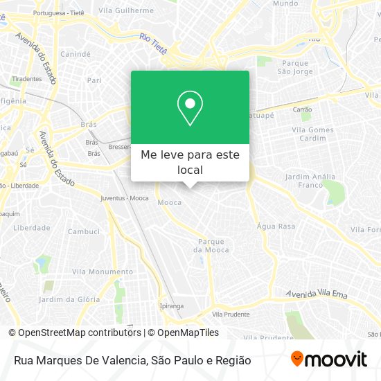 Rua Marques De Valencia mapa