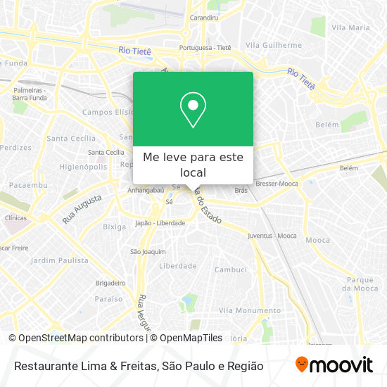 Restaurante Lima & Freitas mapa