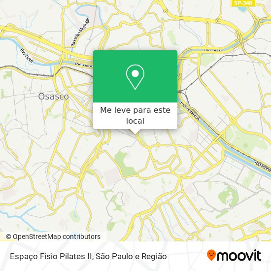 Espaço Fisio Pilates II mapa