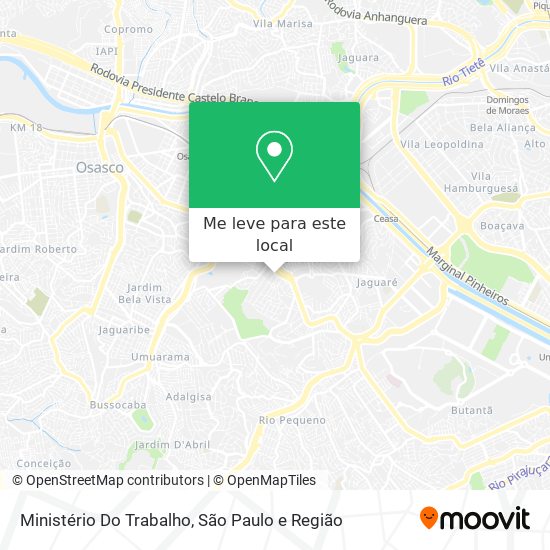 Ministério Do Trabalho mapa