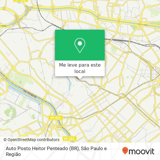 Auto Posto Heitor Penteado (BR) mapa