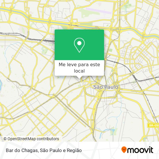 Bar do Chagas mapa