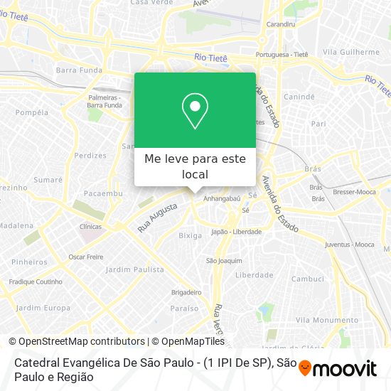 Catedral Evangélica De Sāo Paulo - (1 IPI De SP) mapa
