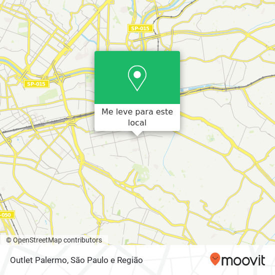 Outlet Palermo mapa