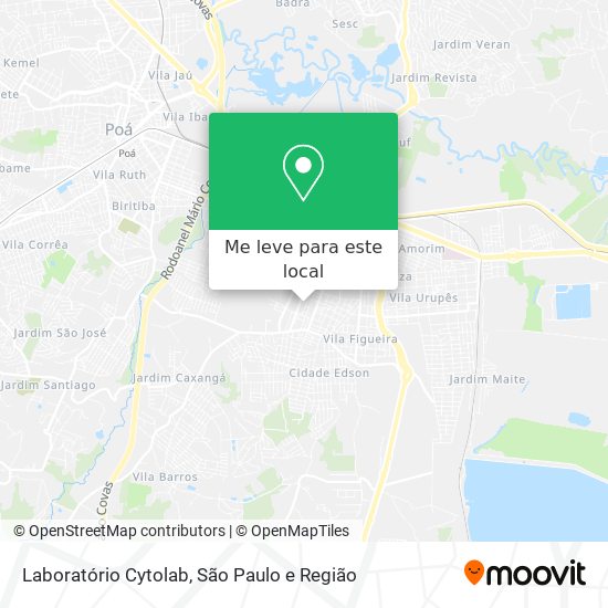 Laboratório Cytolab mapa