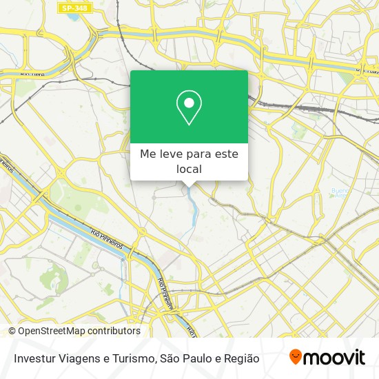 Investur Viagens e Turismo mapa