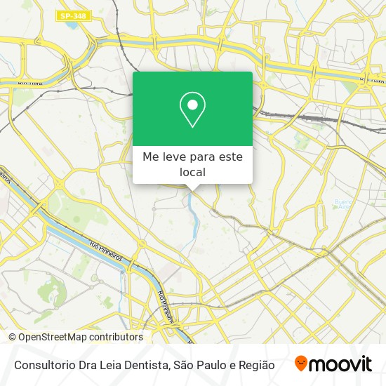 Consultorio Dra Leia Dentista mapa