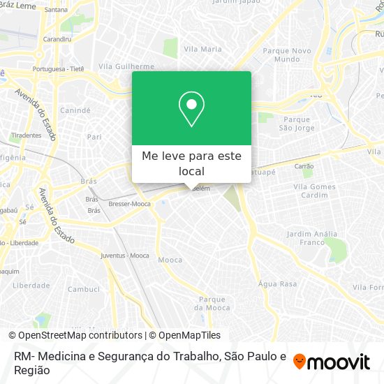 RM- Medicina e Segurança do Trabalho mapa